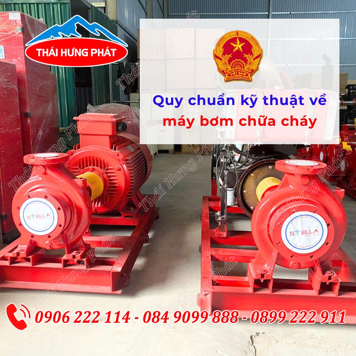 Tìm hiểu về quy chuẩn kỹ thuật của máy bơm chữa cháy