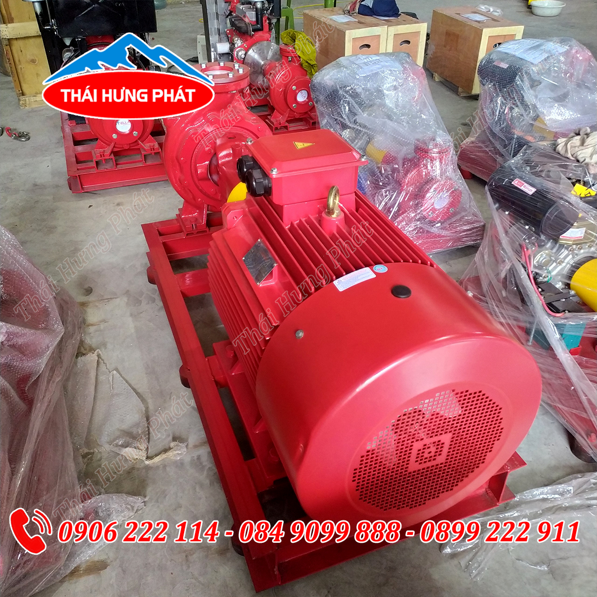 Máy bơm chữa cháy điện Stella trục rời STR100-315/75 75kW