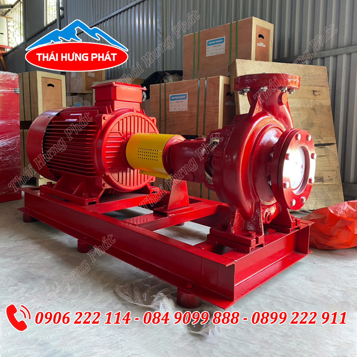 Máy bơm chữa cháy điện Stella trục rời STR150-200/110 110kW Máy bơm chữa cháy điện Stella trục rời STR150-200/110 110kW