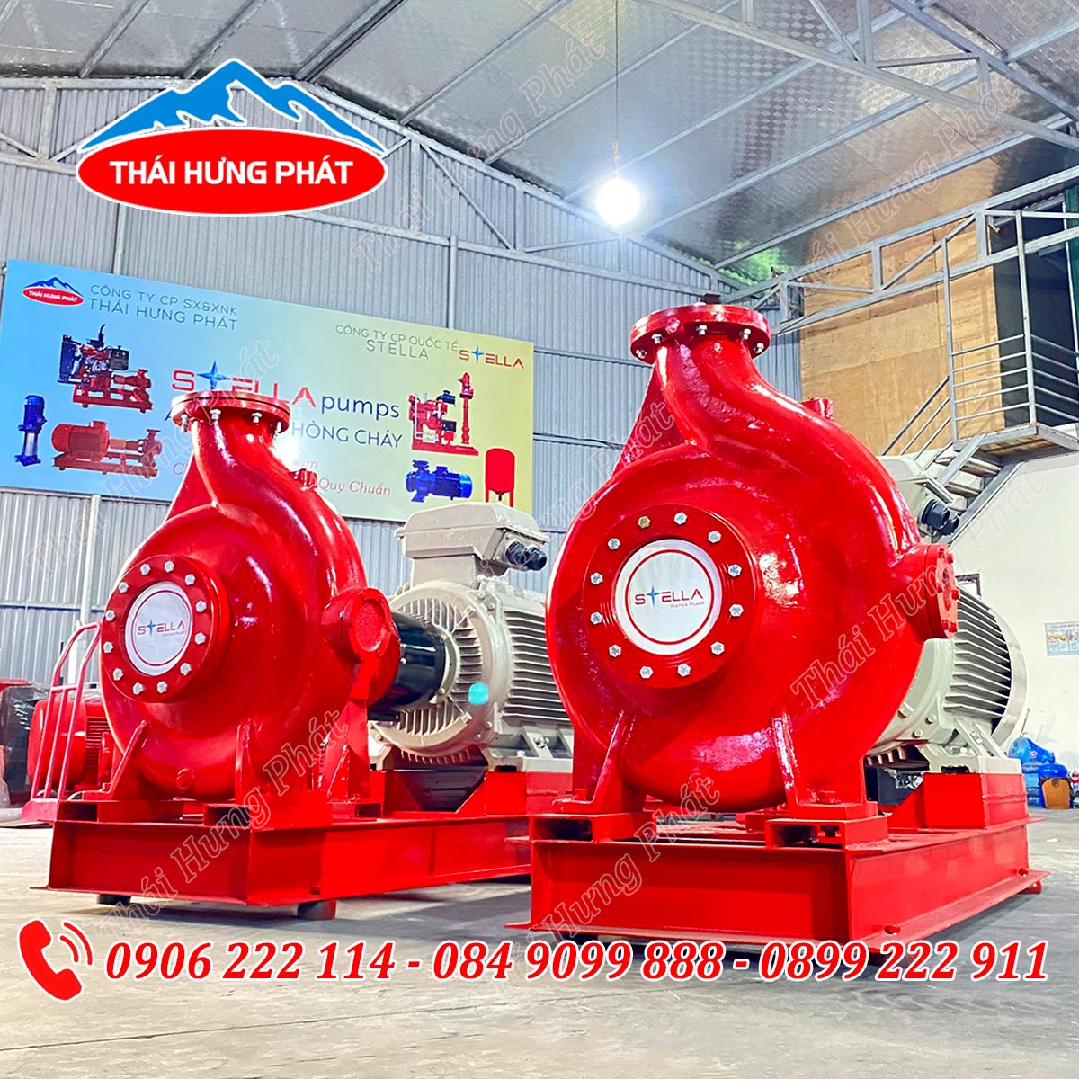 Máy bơm chữa cháy điện Stella trục rời STR150-315/160 160kW Máy bơm chữa cháy điện Stella trục rời STR150-315/160 160kW