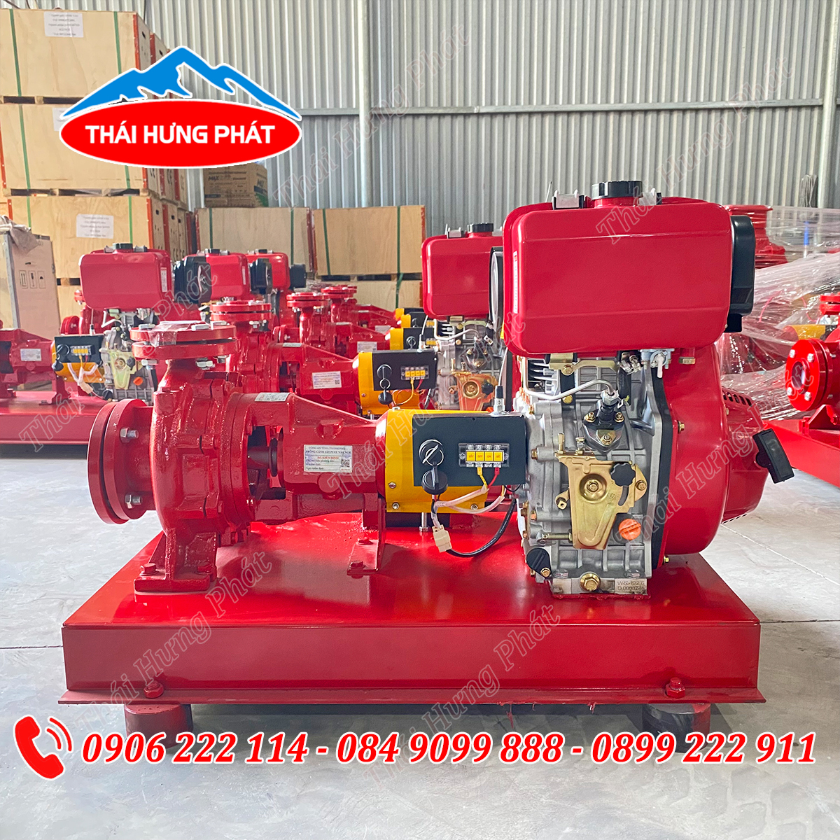 Máy bơm chữa cháy Diesel Stella STR65-125A/7.5 7.5kW
