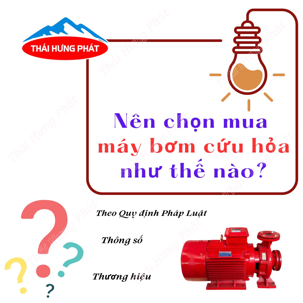 Nên chọn mua máy bơm cứu hỏa như thế nào