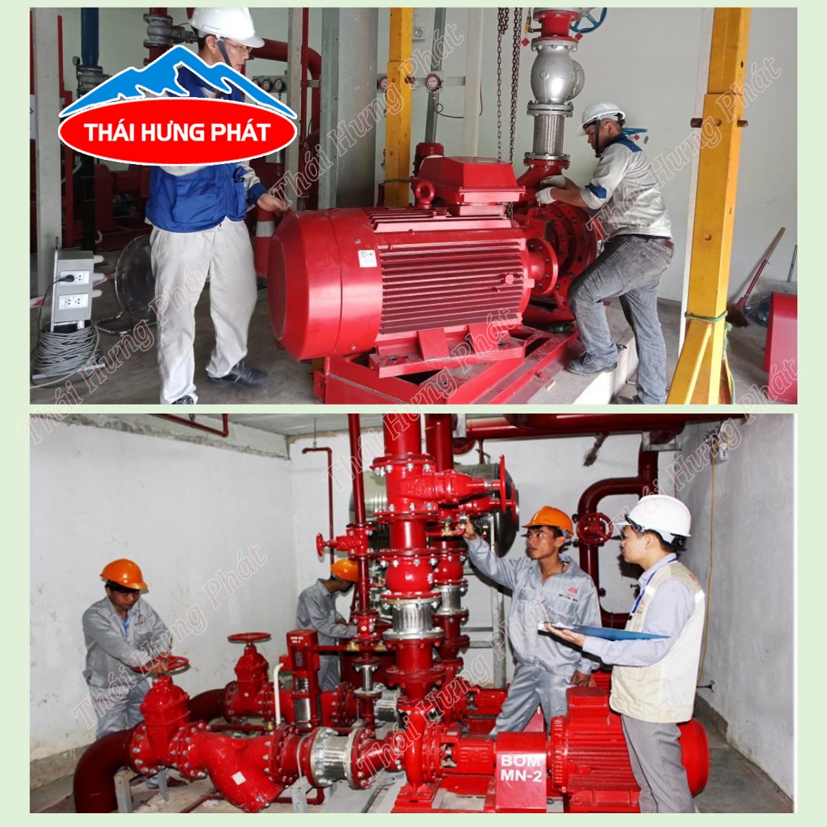 Những lưu ý khi sử dụng bơm nước chữa cháy