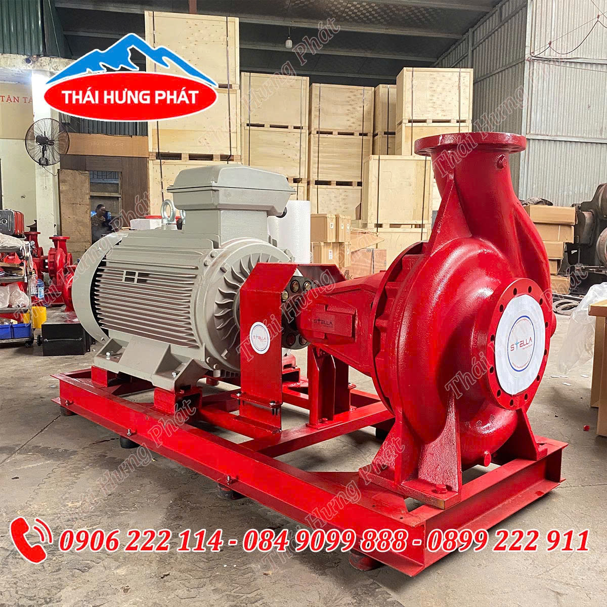 Máy bơm chữa cháy điện Stella STR200-500/200 200kW