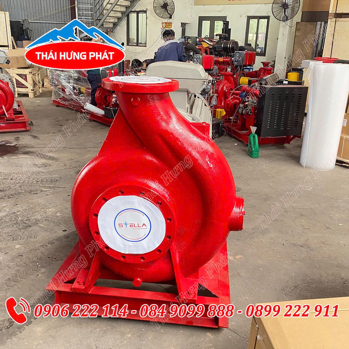 Máy bơm chữa cháy điện Stella STR200-500/250 250kW