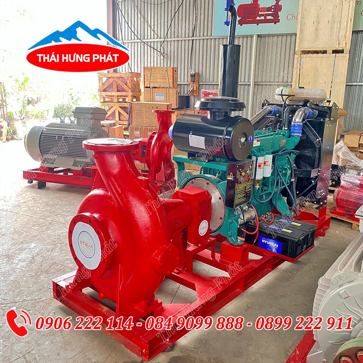 Máy bơm chữa cháy Stella diesel STR200-500/315 315kW