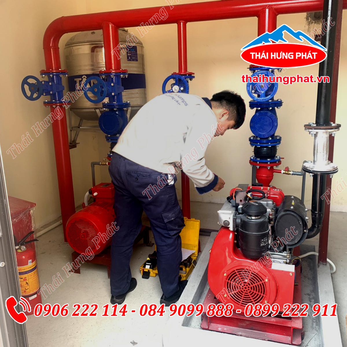 Bảo dưỡng máy bơm chữa cháy diesel Stella cần lưu ý điều gì?