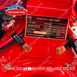 Máy bơm chữa cháy Tohatsu VE500AS